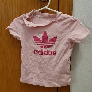 Adidas pink t-shirt